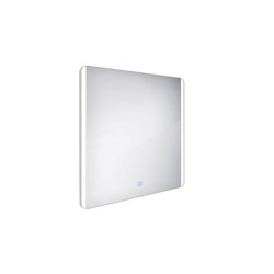 Zrcadlo NIMCO LED s podsvícením 80 x 70 cm s dotykovým senzorem