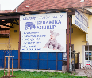 Keramika Soukup Horažďovice reklama