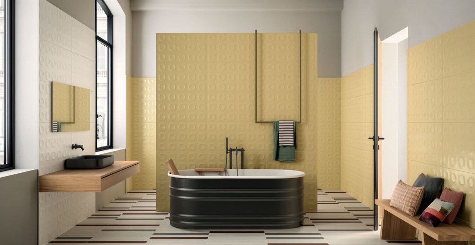 Moderní koupelna v barvě roku 2021