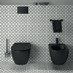 Ideal Standard Tesi - SET Závěsné WC s AQUABLADE® + ultraploché sedátko Soft-Close, hedvábná černá T3546V3 - galerie #5