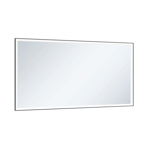 Keuco Royal Lumos - Zrcadlo s LED osvětlením, 140x65 cm, černá 14597135000
