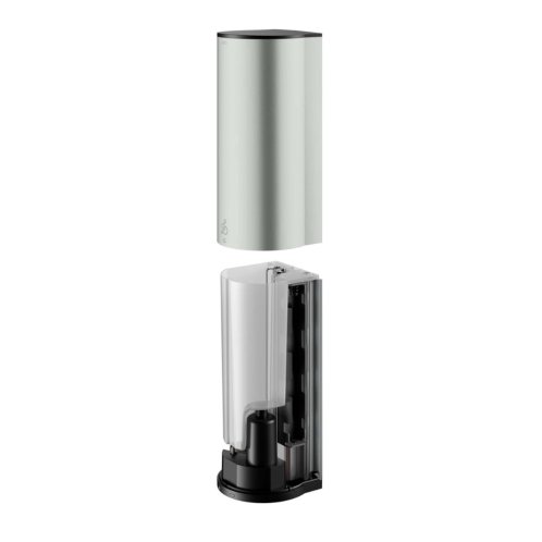 Keuco Plan - Automatický nástěnný dávkovač tekutého mýdla, 1100 ml, nerez/černá 14986060037