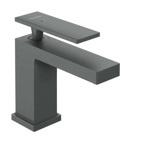 Hansgrohe Tecturis E - Umyvadlový ventil, pro studenou vodu, EcoSmart+, kartáčovaný černý chrom 73013340