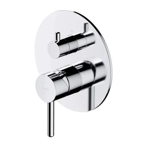 OMNIRES Y - Baterie pod omítku, pro 2 spotřebiče, chrom Y1247ROCR