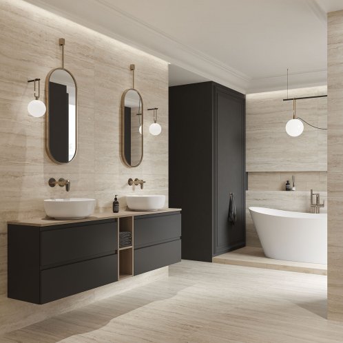 Cersanit Travertin Soul - Dlažba Beige 60x120, NT1597-002-1