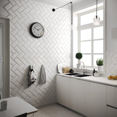 Equipe Metro - Obklad White 10x20, 13923