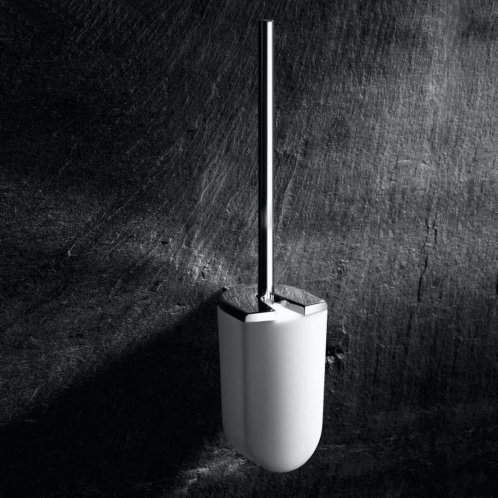 Keuco Elegance - WC štětka s držákem, bílá/chrom 11664010100