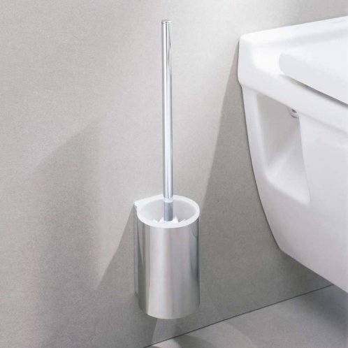 Keuco Plan - WC štětka s držákem, bílá/chrom 14972010100
