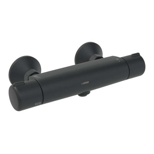Hansa Micra - Termostatická sprchová baterie, Thermo Cool, ECO, matná černá 5815017133