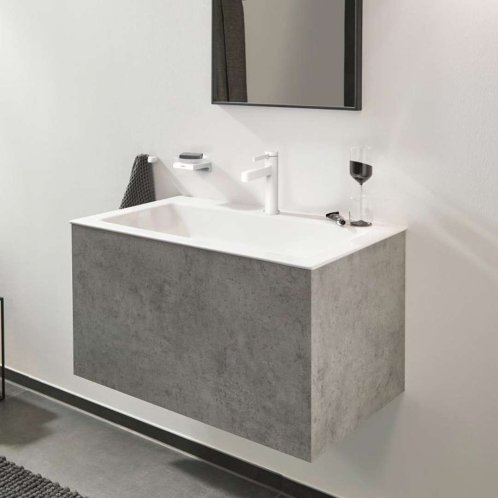 Hansgrohe Finoris - Umyvadlový ventil, pro studenou vodu, EcoSmart, matná bílá 76013700