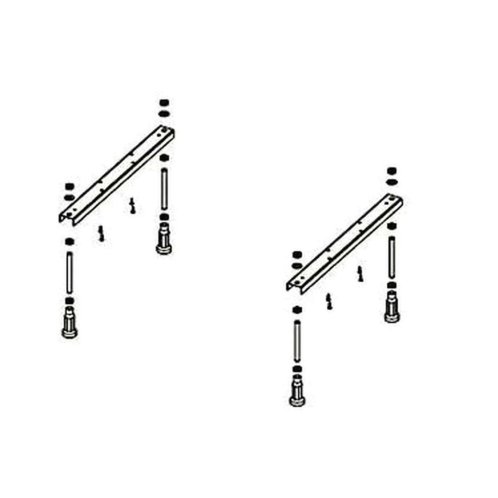 Ideal Standard - Nohy a montážní lišty k vaně B156467