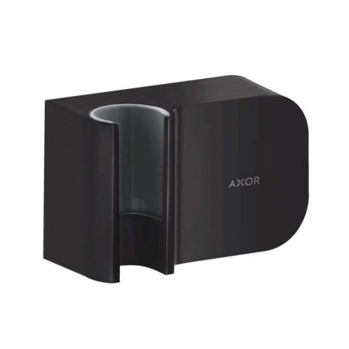 Axor One - Nástěnné kolínko s držákem, matná černá 45723670