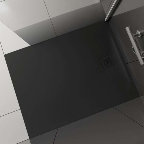 Laufen Pro - Sprchová vanička 120x70 cm, matná černá H2129510800001