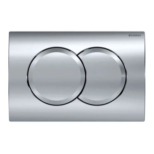 Geberit Delta01 - Ovládání splachování, lesklý chrom 115.107.21.1