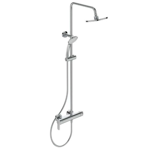 Ideal Standard Cerafine O - Sprchový set s baterií, průměr 20 cm, 1 proud, chrom BC750AA