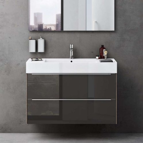 Roca Inspira - Umyvadlo 100x49 cm, s přepadem, otvor pro baterii, bílá A32752A000
