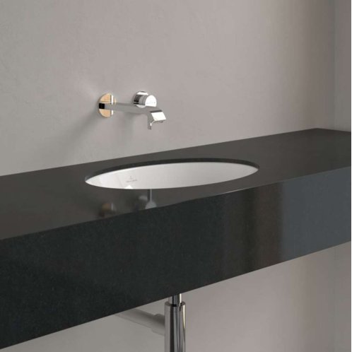 Villeroy & Boch Loop&Friends - Umyvadlo vestavné, 56x38 cm, s přepadem, CeramicPlus, alpská bílá 4A5500R1