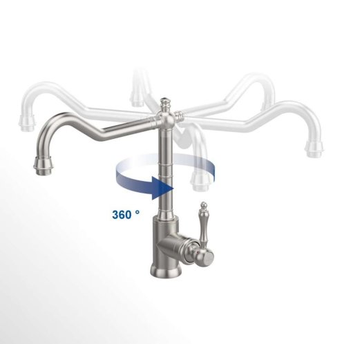 Villeroy & Boch Avia 2.0 - Dřezová baterie, nerez 924000LC