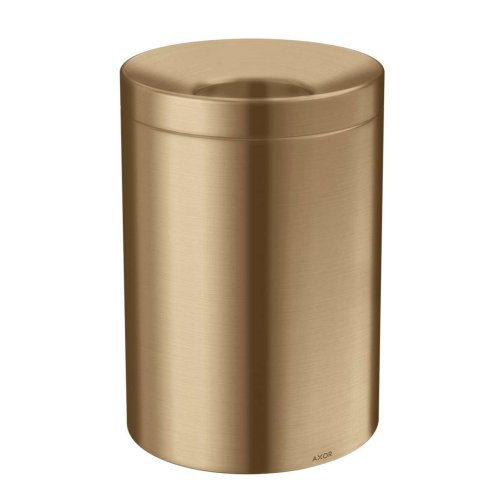 Axor Universal Circular - Odpadkový koš 5 l, kartáčovaný bronz 42872140