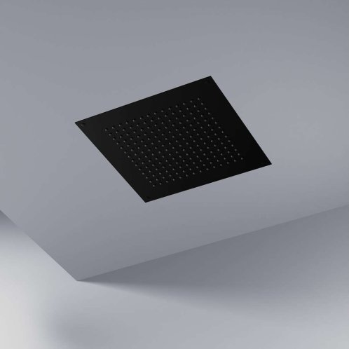 Steinberg 390 - Hlavová sprcha, 55x75 cm, matná černá 390 6712 S