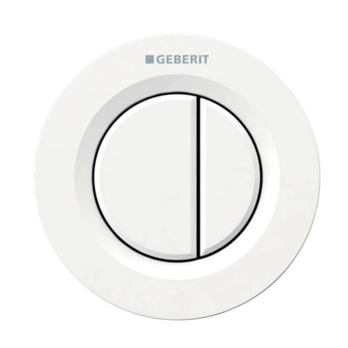 Geberit - Oddálené ovládání splachování typ 01, bílá 116.043.11.1