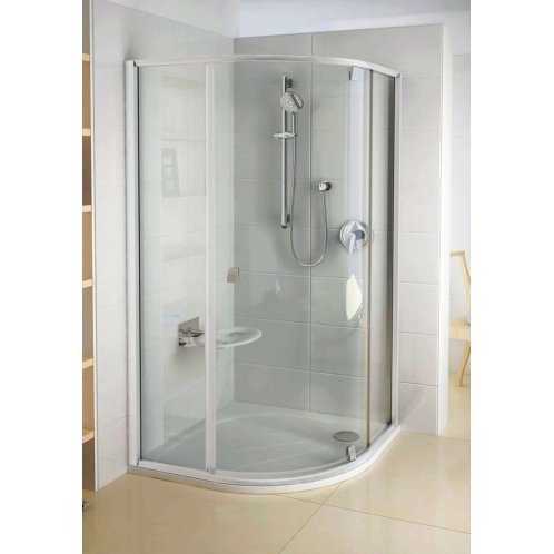 Ravak Galaxy Pro - Sprchová vanička Elipso Pro-80, 80x80 cm, bílá XA234401010