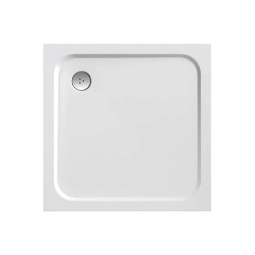 Ravak Galaxy Pro Chrome - Sprchová vanička Perseus Pro-90 Chrome, 90x90 cm, bílá XA047701010