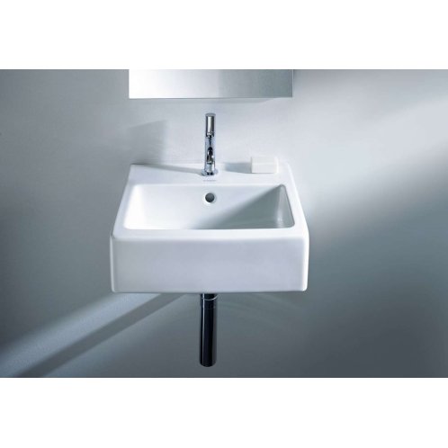 Duravit Vero - Umývátko nábytkové 45x35 cm, s 1 otvorem pro baterii, bílá 0704450027