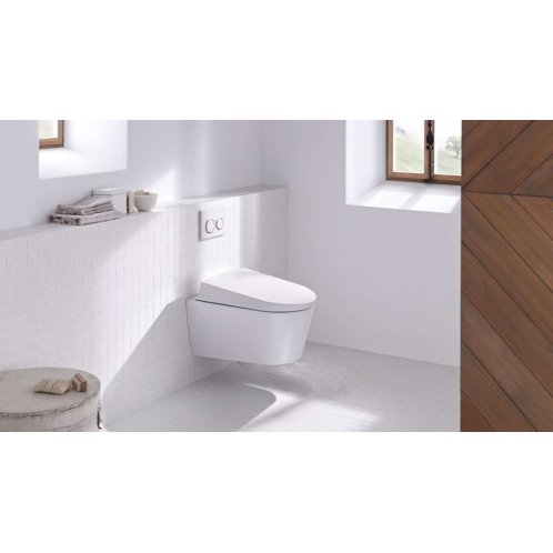 Geberit Omega20 - Ovládací tlačítko splachování, bílá/pozlacená 115.085.KK.1