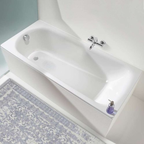 Kaldewei Advantage - Obdélníková vana Saniform Plus 373-1, 170x75 cm, antislip, bílá 112630000001