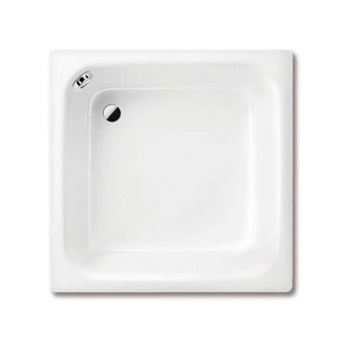 Kaldewei Advantage - Čtvercová sprchová vanička Sanidusch 496, 90x90x25 cm, bílá - sprchová vanička, antislip, Perl-Effekt, bez polystyrénového nosiče 332130003001