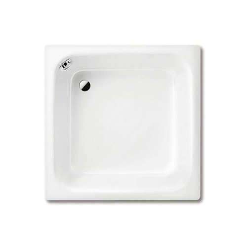 Kaldewei Advantage - Obdélníková sprchová vanička Sanidusch 558, 75x80x25 cm, bílá - sprchová vanička, Perl-Effekt, bez polystyrénového nosiče 332500013001