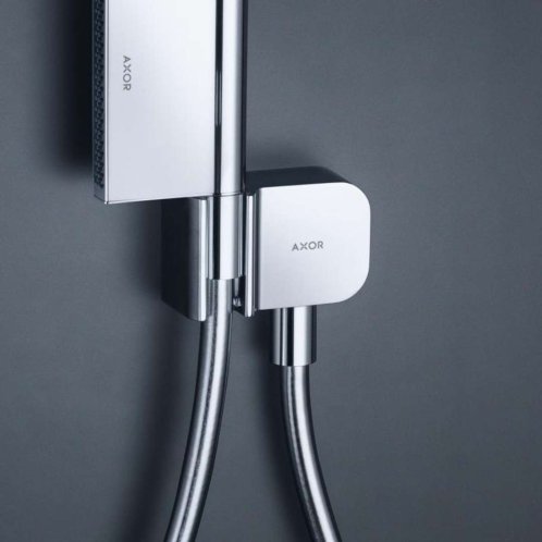 Axor One - Nástěnné kolínko s držákem, chrom 45723000