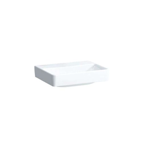 Laufen Pro S - Umývátko, 45x34 cm, bez otvoru pro baterii, bez přepadu, s LCC, bílá H8159614001421