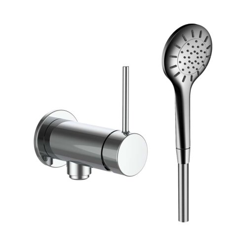 Laufen Twinplus Slim - Sprchová baterie pod omítku, s příslušenstvím, chrom HF505455100000