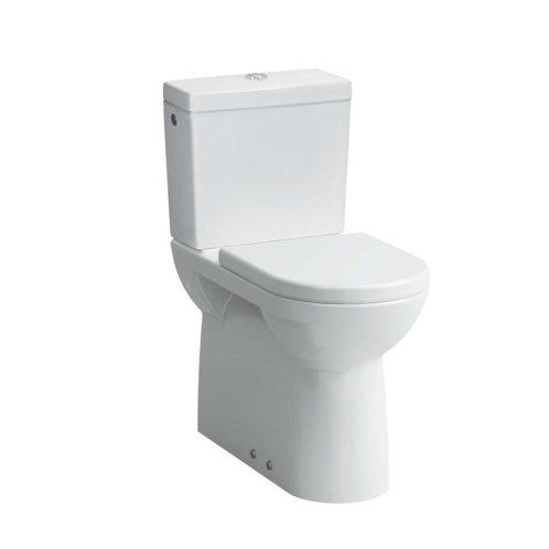 Laufen Pro - WC kombi mísa, 70x36 cm, zadní/spodní odpad, s LCC, bílá H8249554000001