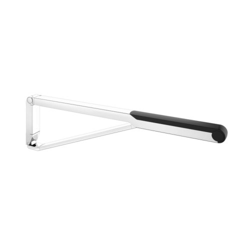Keuco Axess - Madlo, délka 85 cm, sklopné, chrom/černá 35003010837