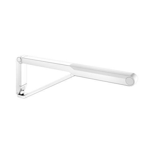 Keuco Axess - Madlo, délka 85 cm, sklopné, chrom/bílá 35003010851