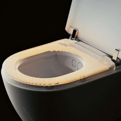 Villeroy & Boch ViClean - Elektronický bidet s keramikou, Rimless, CeramicPlus, SoftClosing, alpská bílá V0E200R1