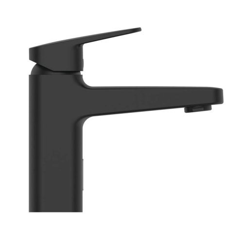Ideal Standard Ceraplan iX - Hybridní umyvadlová baterie, s výpustí ClickClack, bateriové napájení, hedvábná černá BD283XG