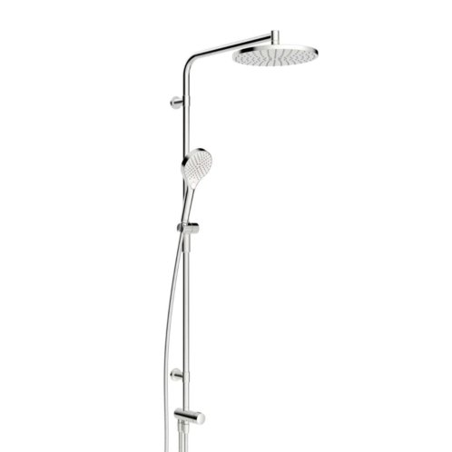 Hansa Viva - Sprchový set bez baterie, průměr 25 cm, 3 proudy, chrom 44180300