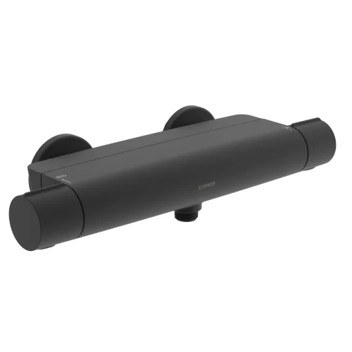 Hansa Optima - Termostatická sprchová baterie, matná černá 6514020133