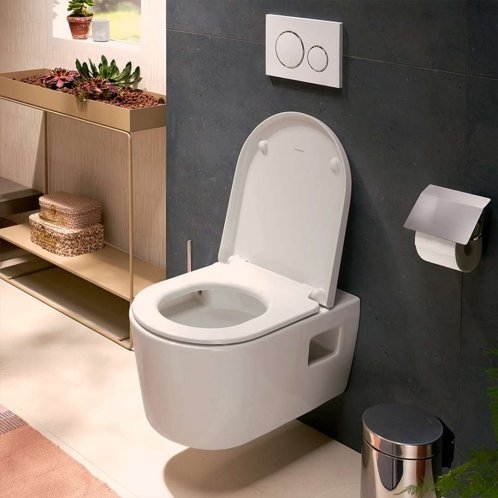 Hansgrohe EluPura Original S - WC sedátko, bílá 60147450