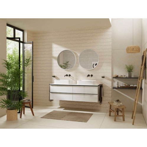 Hansgrohe Xuniva Q - Umyvadlo na desku, 55x40 cm, bez přepadu, bílá 60168450