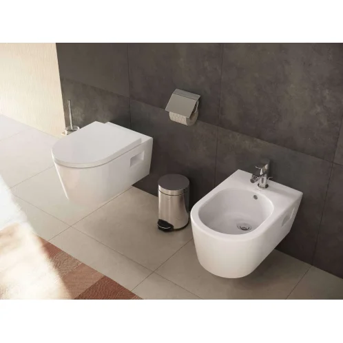 Hansgrohe EluPura Original S - Závěsný bidet, otvor pro baterii, bílá 60281450