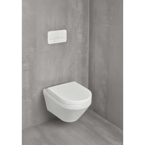 Villeroy & Boch Architectura - Závěsné WC se sedátkem SoftClosing, TwistFlush, alpská bílá 4694CL01