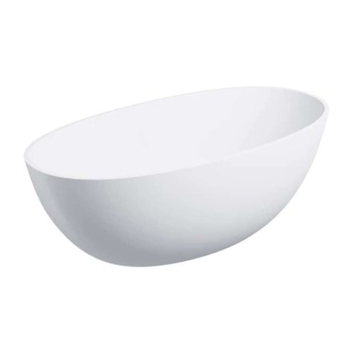 OMNIRES Shell - Volně stojící vana, 148x75 cm, matná bílá SHELL148WWBM