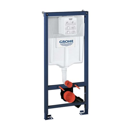 Grohe Rapid SL - Set předstěnové instalace, klozetu, sedátka SoftClose a tlačítka Skate Cosmopolitan, Triple Vortex, Cool Sunrise SANI11BB4127