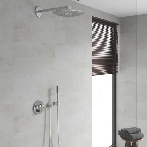 Grohe SmartControl Perfect - Sprchový set 310 s baterií pod omítku, 2 proudy, chrom 34709000