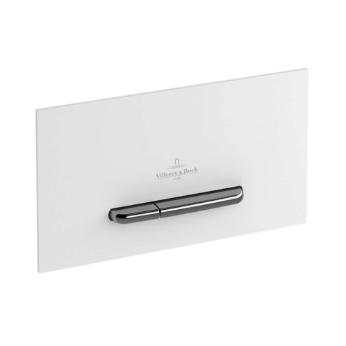 Villeroy & Boch ViConnect - Ovládací tlačítko splachování, bílá/chrom 92216168